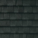 black architectural shingles