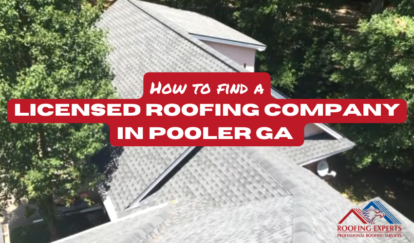 licensed roofer in pooler ga