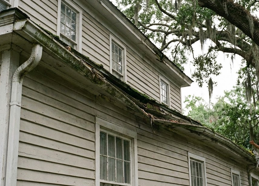 sagging gutters