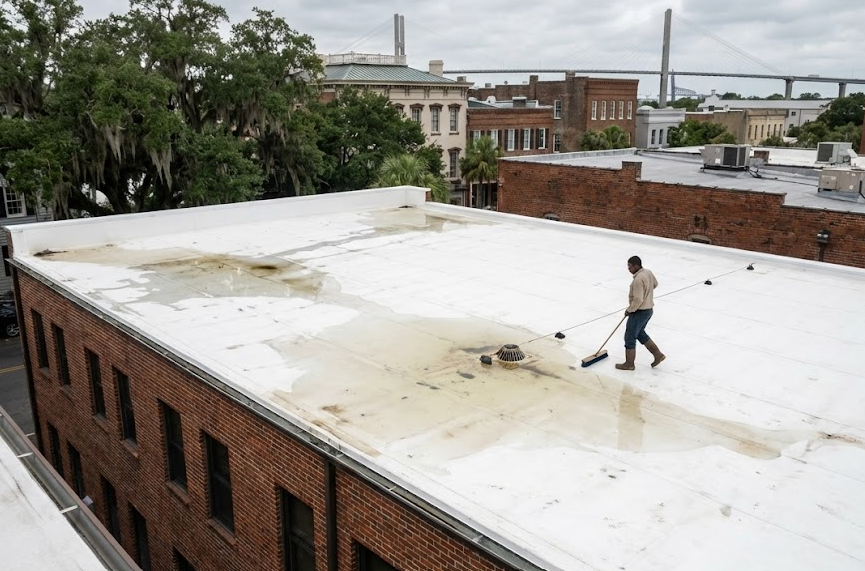 commercial roof repairs